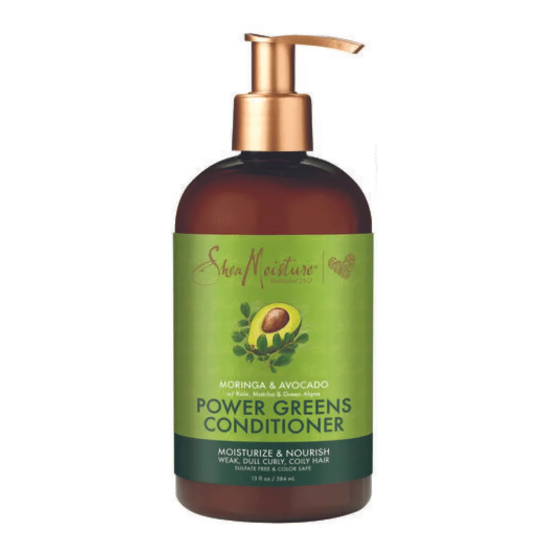 1.0 SheaMoisture Power Greens Conditioner Moringa & Avocado 384ML