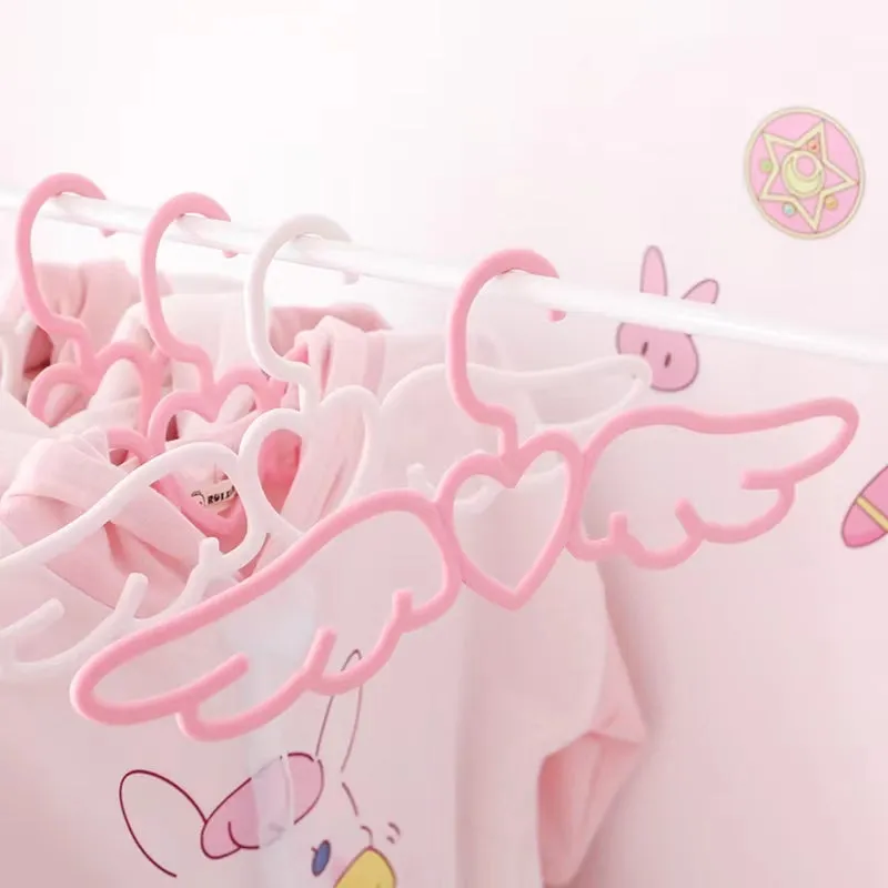 5pcs Heart Angel Wings Hangers - Kimi