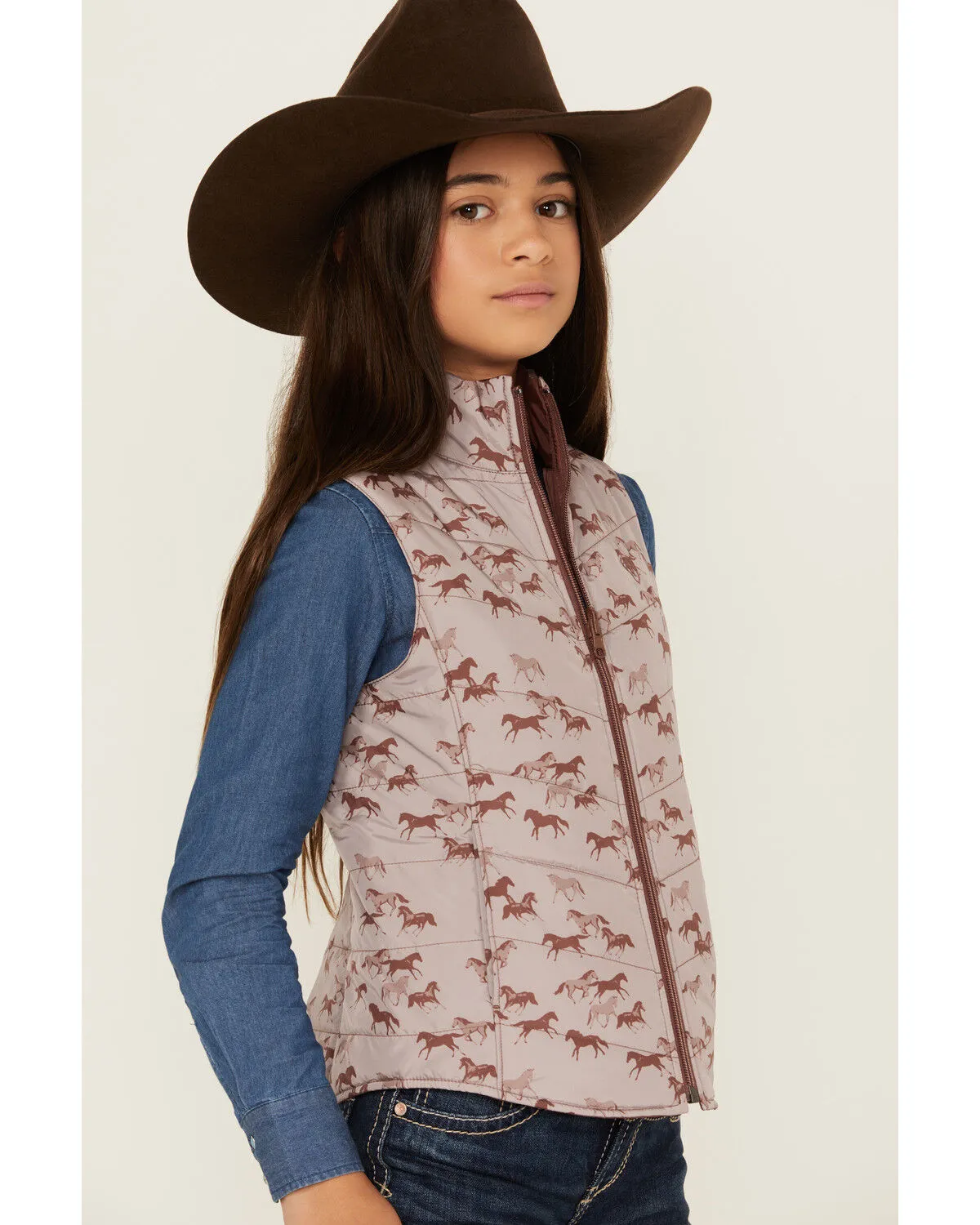 Ariat Girls' Bella Reversible Vest