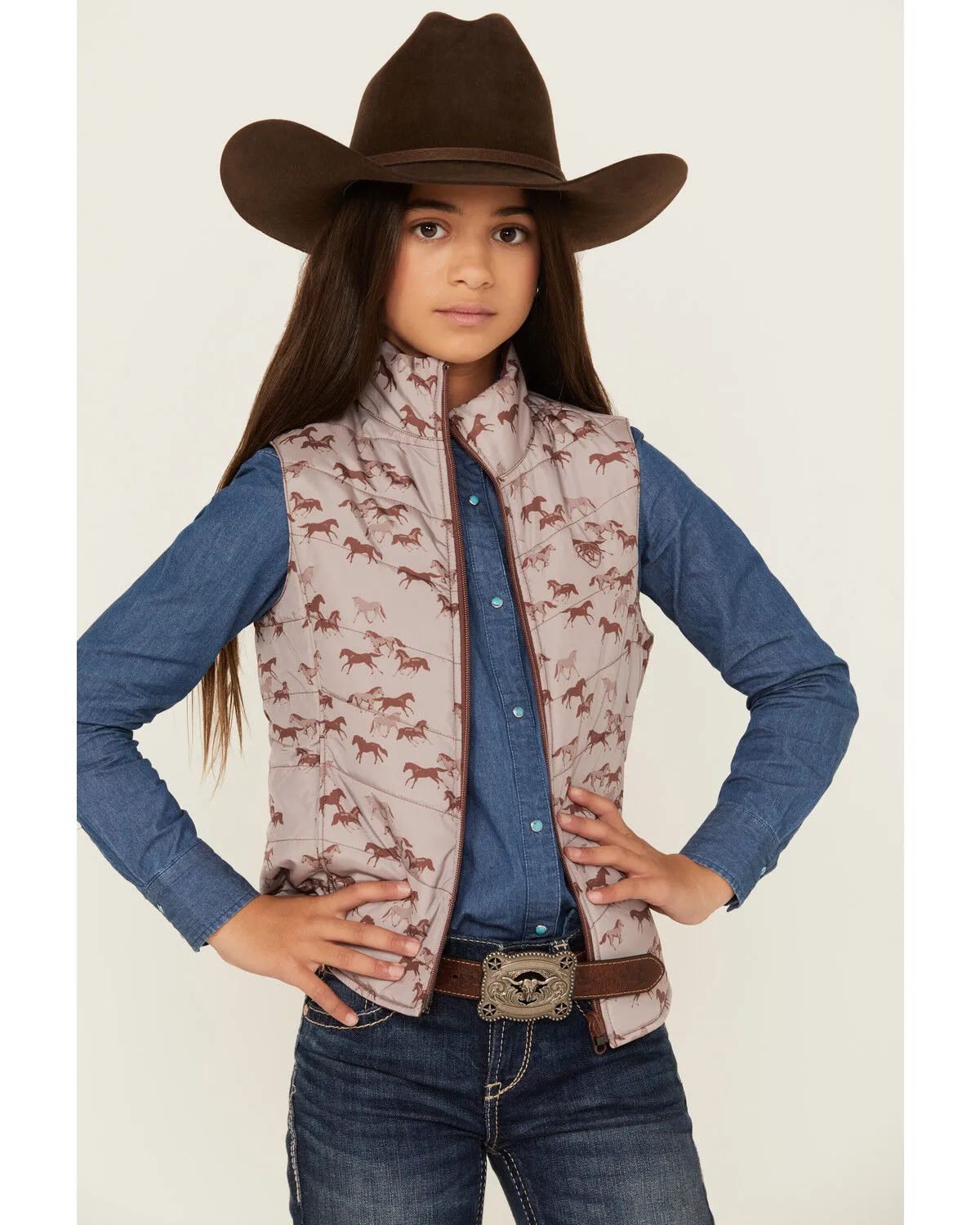 Ariat Girls' Bella Reversible Vest