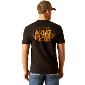 Ariat Men's Black Farm Fields Tee