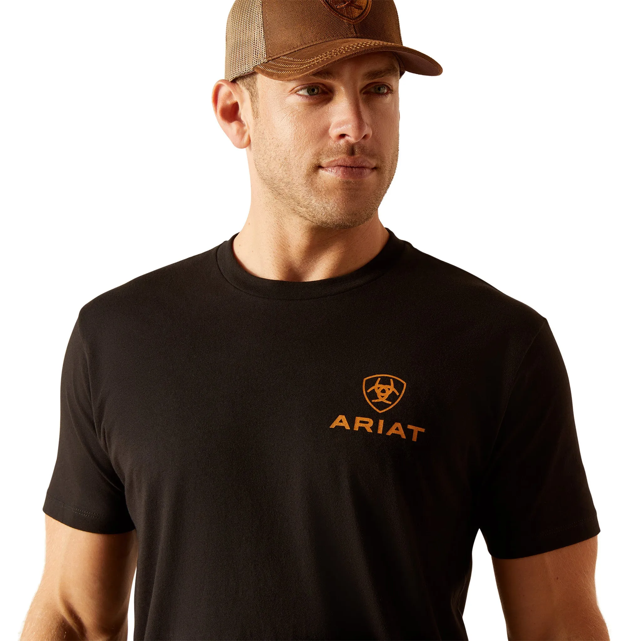 Ariat Men's Black Farm Fields Tee