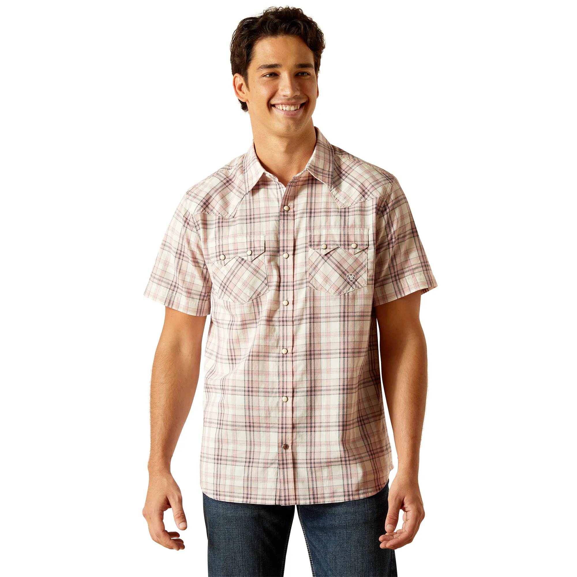 Ariat Mens Hanson Retro Short Sleeve Shirt