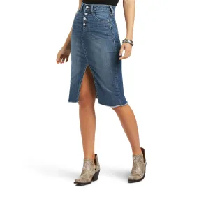 Ariat Womens Denim Skirt