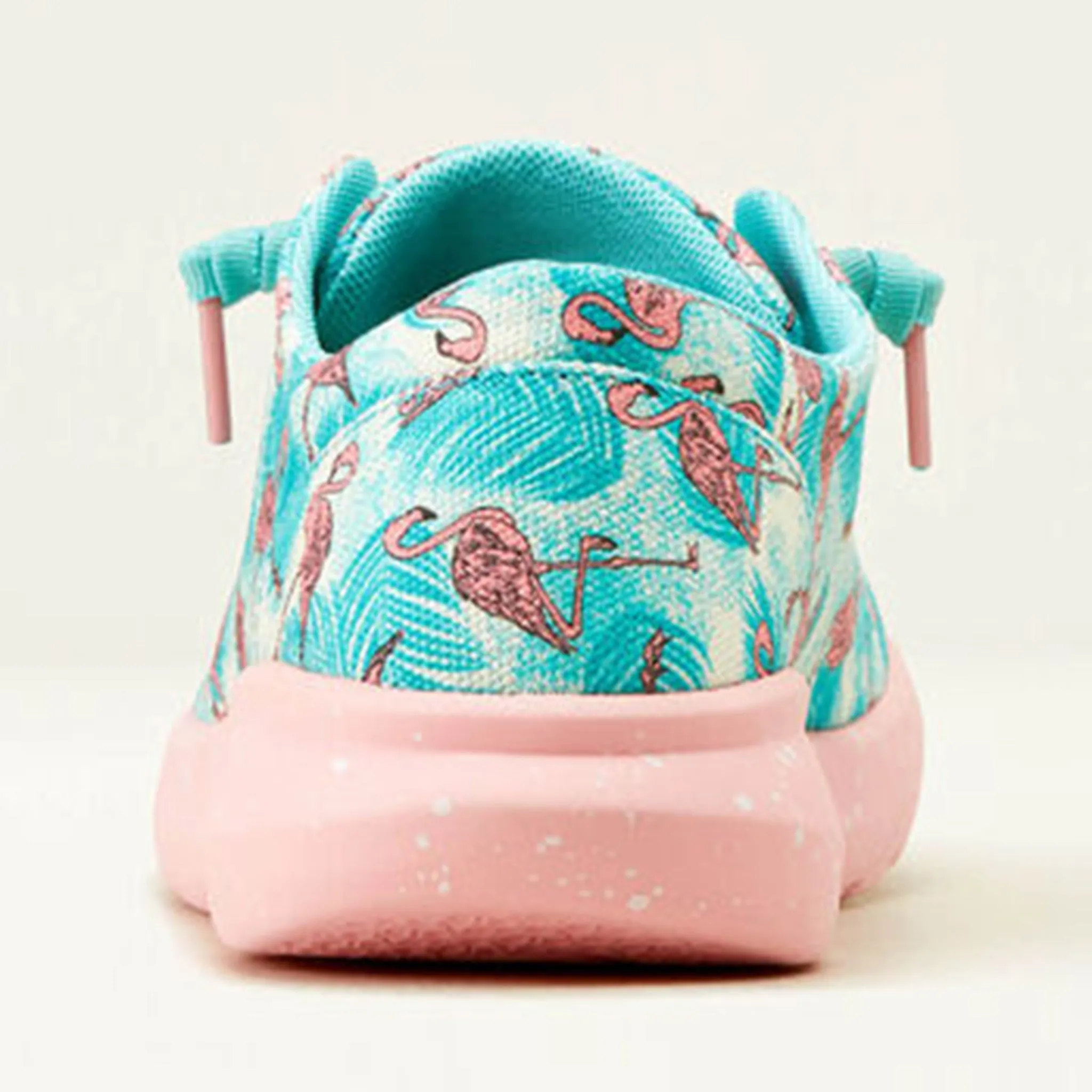 Ariat Women's Turquoise Flamingo Print Hilo