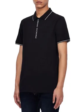 Armani Exchange Polo Uomo 8nzf71 Zjh2z Blu