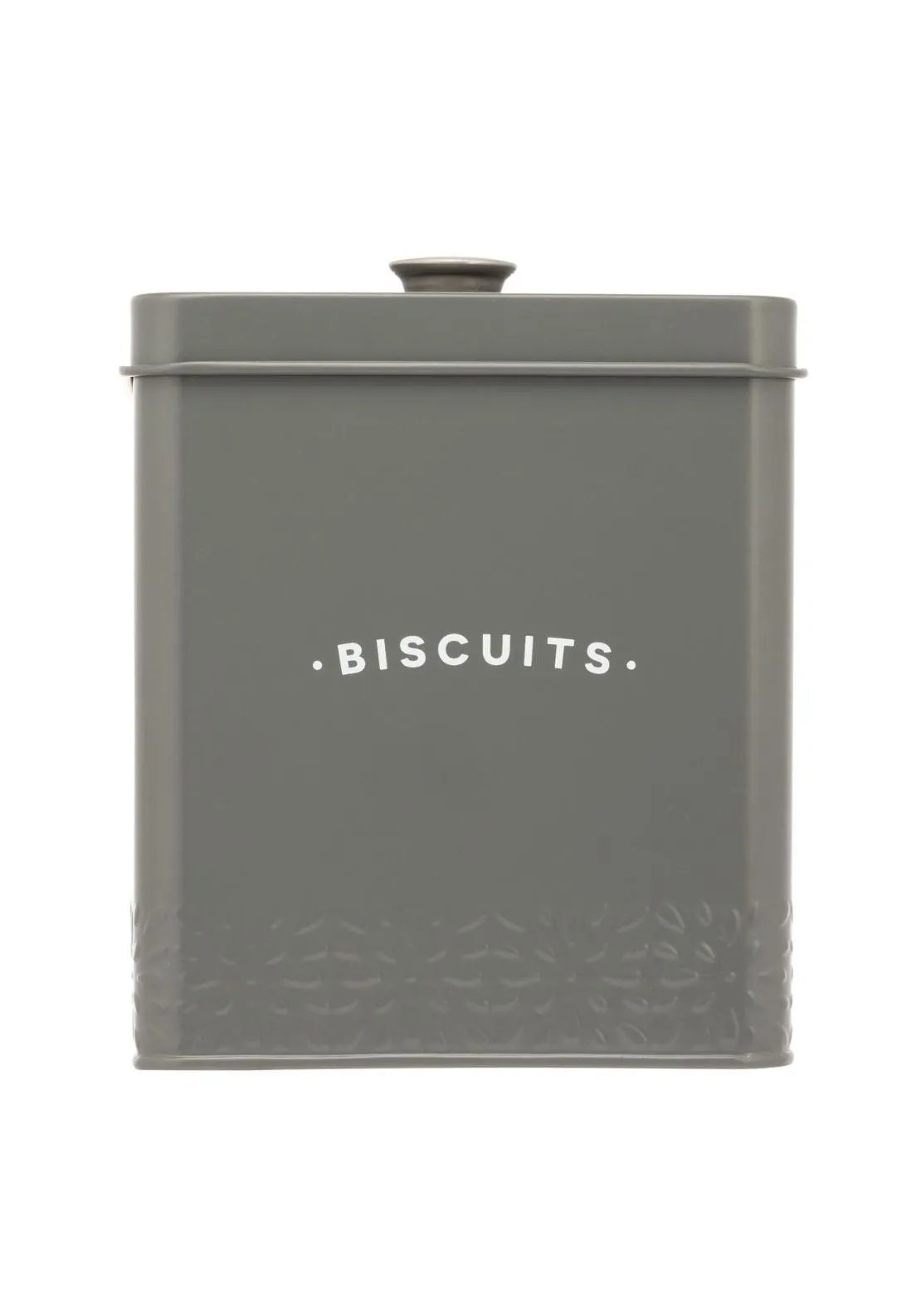 Artisan Street Biscuit Storage Can - Grey