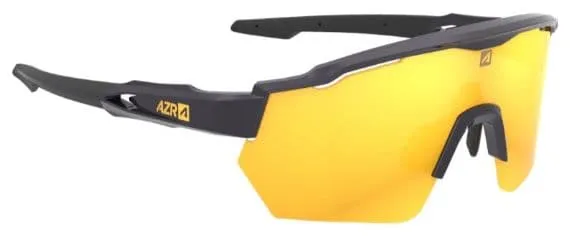 AZR Race RX Glasses Black Clearcoat / Gold Hydrophobic Lens