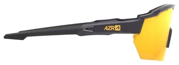 AZR Race RX Glasses Black Clearcoat / Gold Hydrophobic Lens