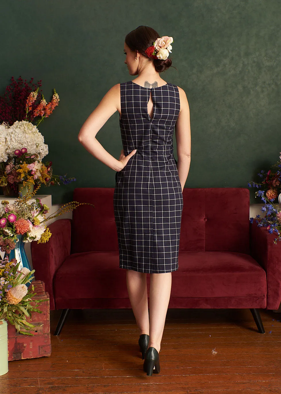 Banksia Chequer Dress