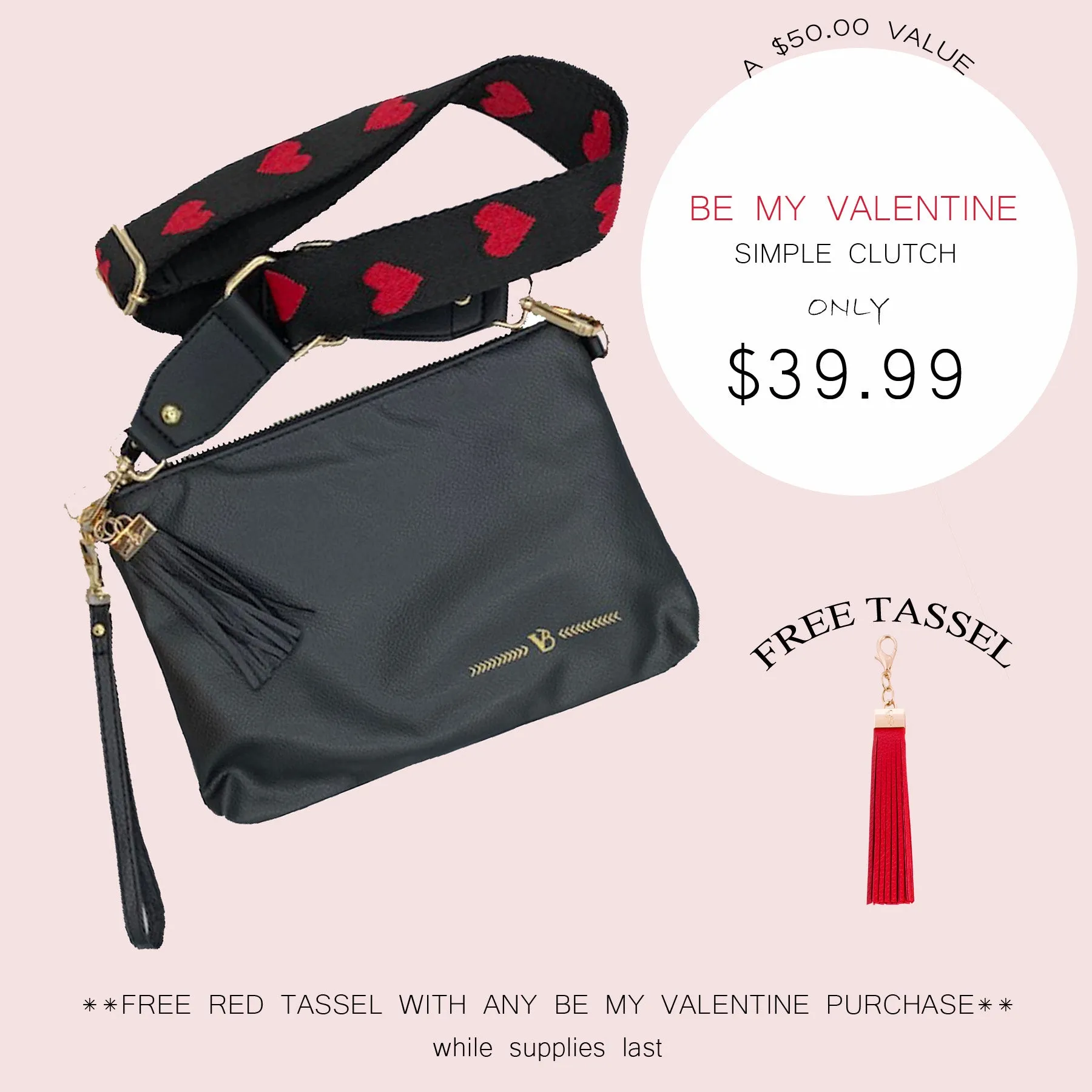 BE MY VALENTINE: Simple Clutch Bundle