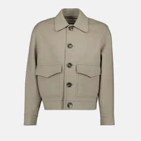Beige Wool Jacket