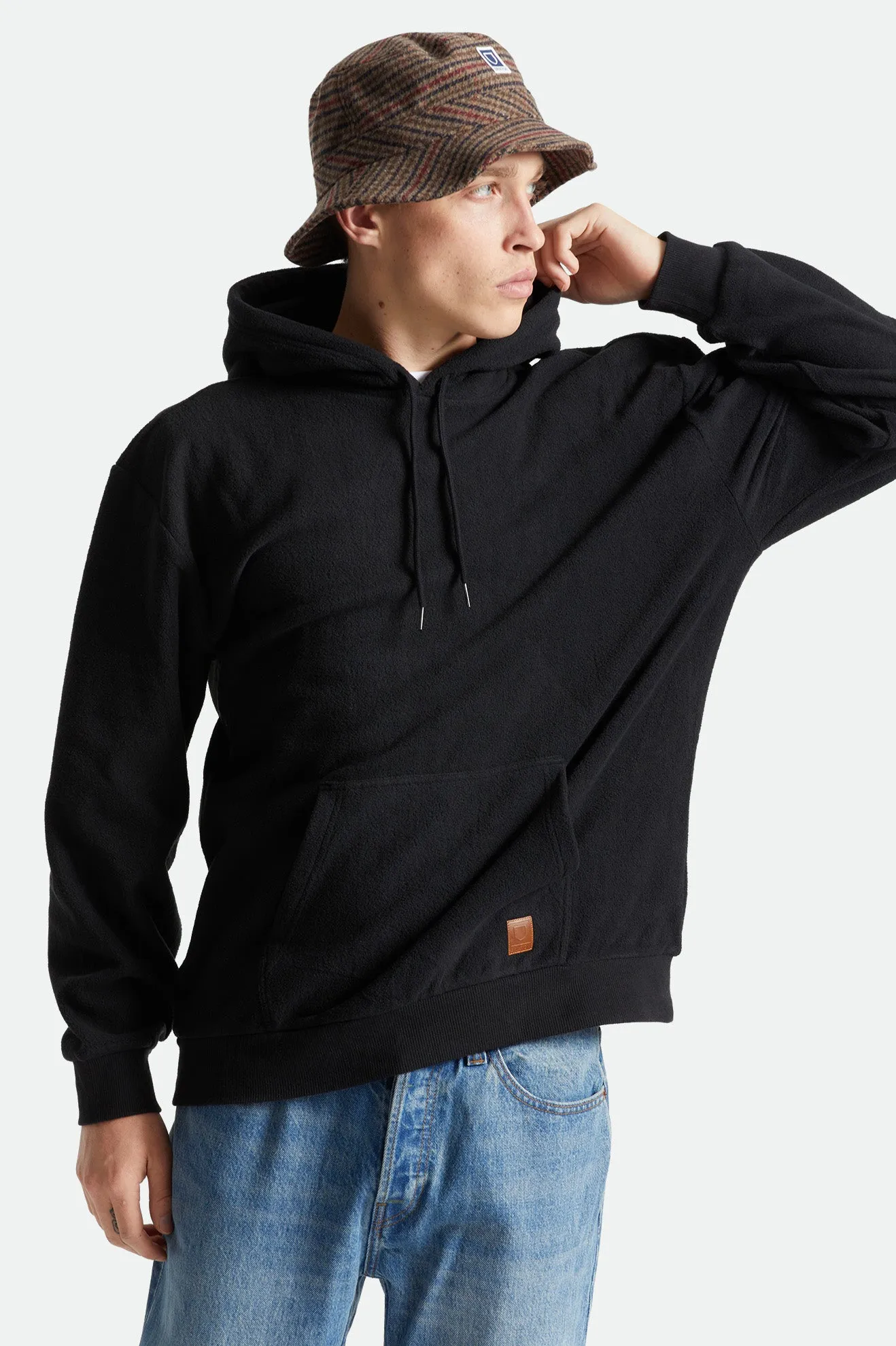 Beta Arctic Fleece Hood - Black