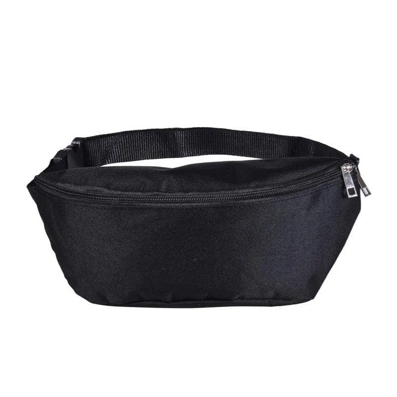 Black Canvas Bumbag