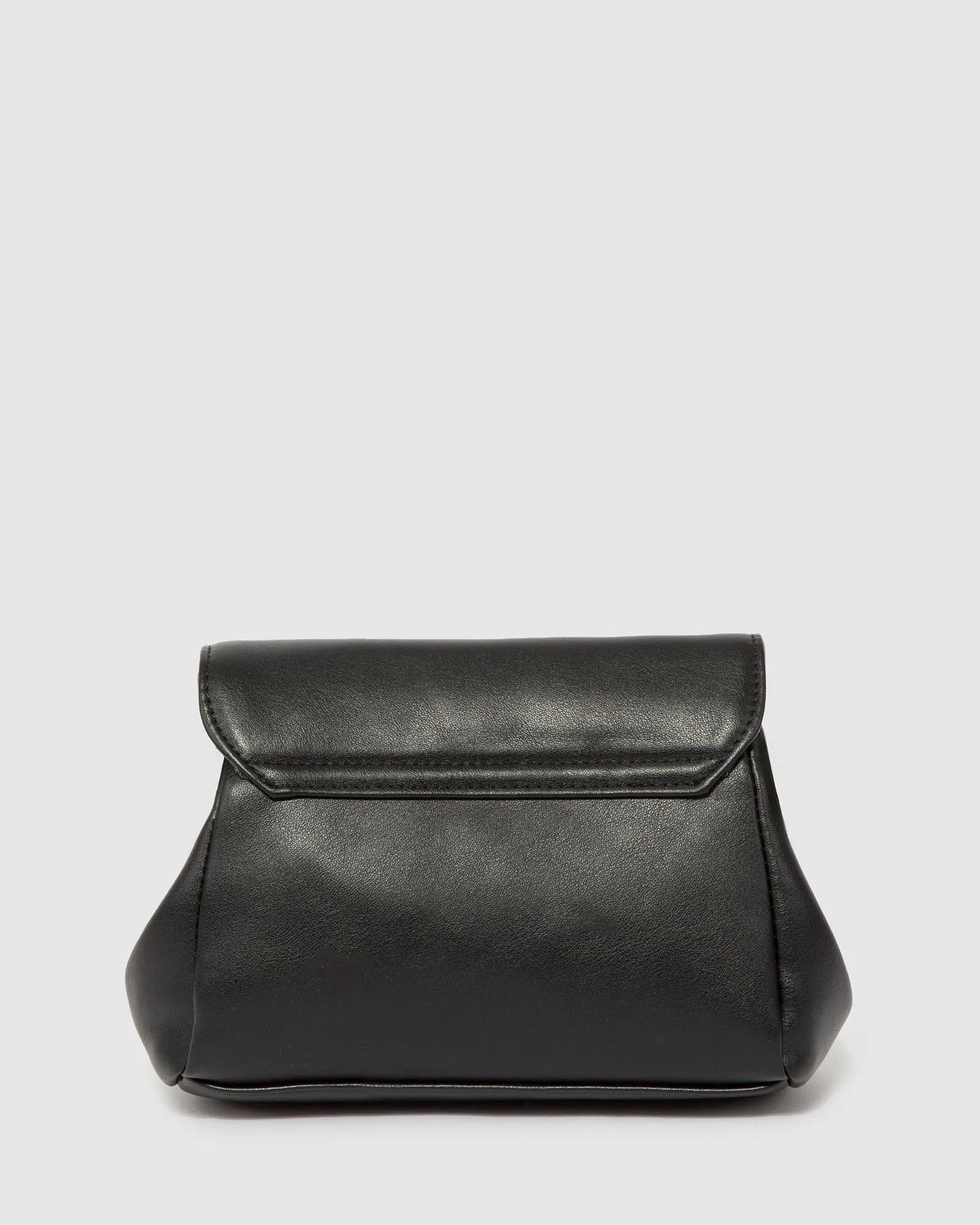 Black Penny Chain Pouch Bag