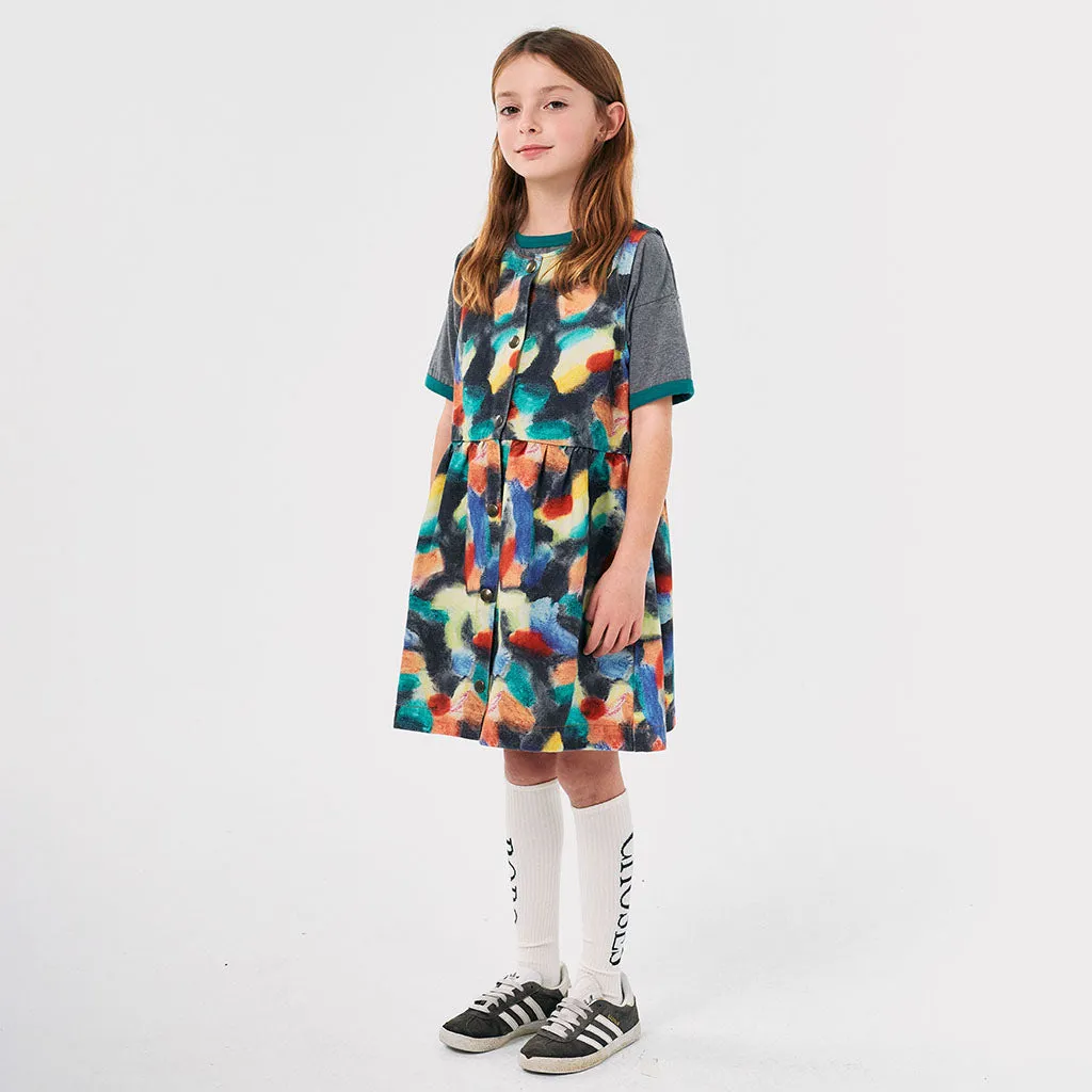 Bobo Choses Child Fantasy World All Over Dress Multicolour