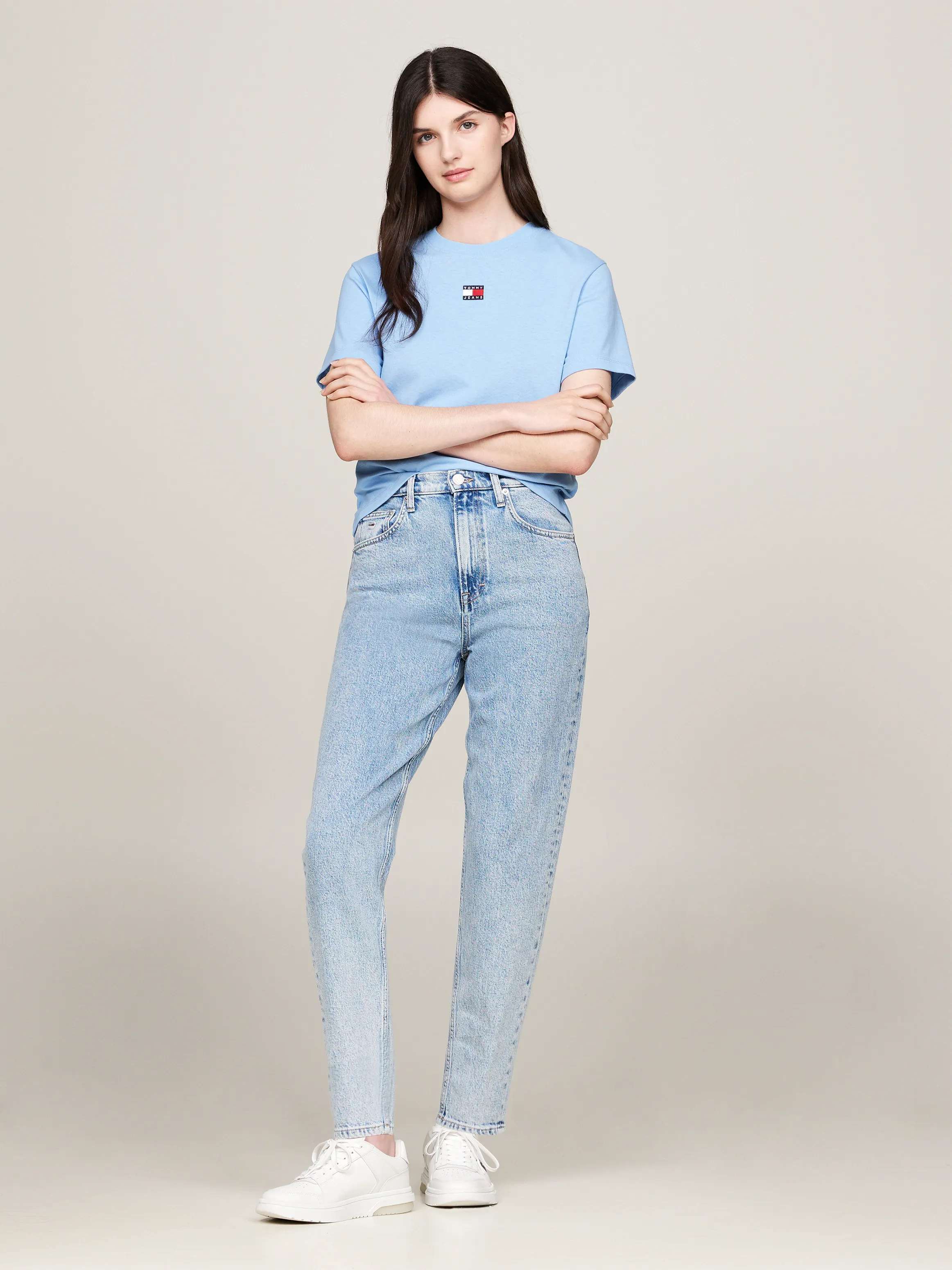 Boxy Fit Badge T-Shirt | T-Shirts | Tommy Jeans