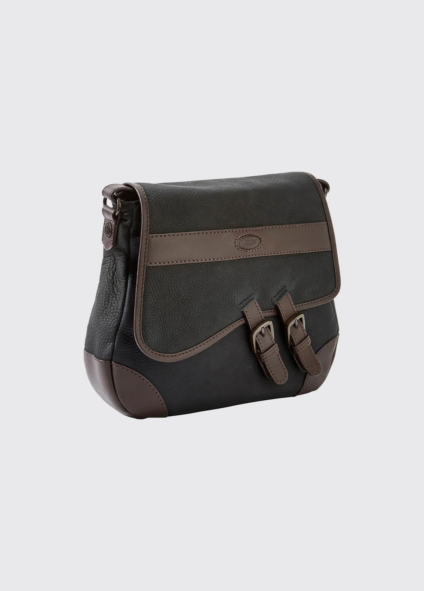 Boyne Ladies Cross Body Bag - Black/Brown