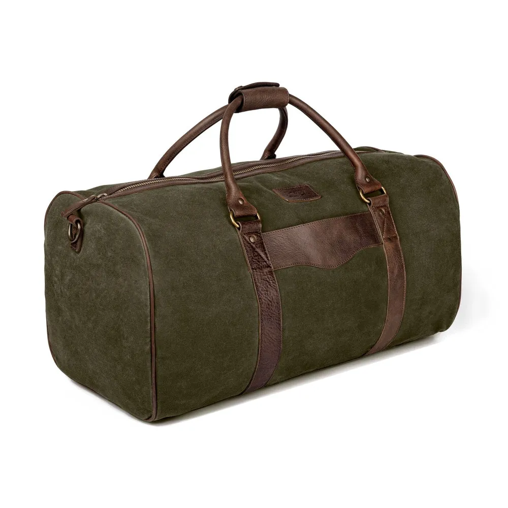 Campaign Waxed Canvas Large Field Duffle Bag