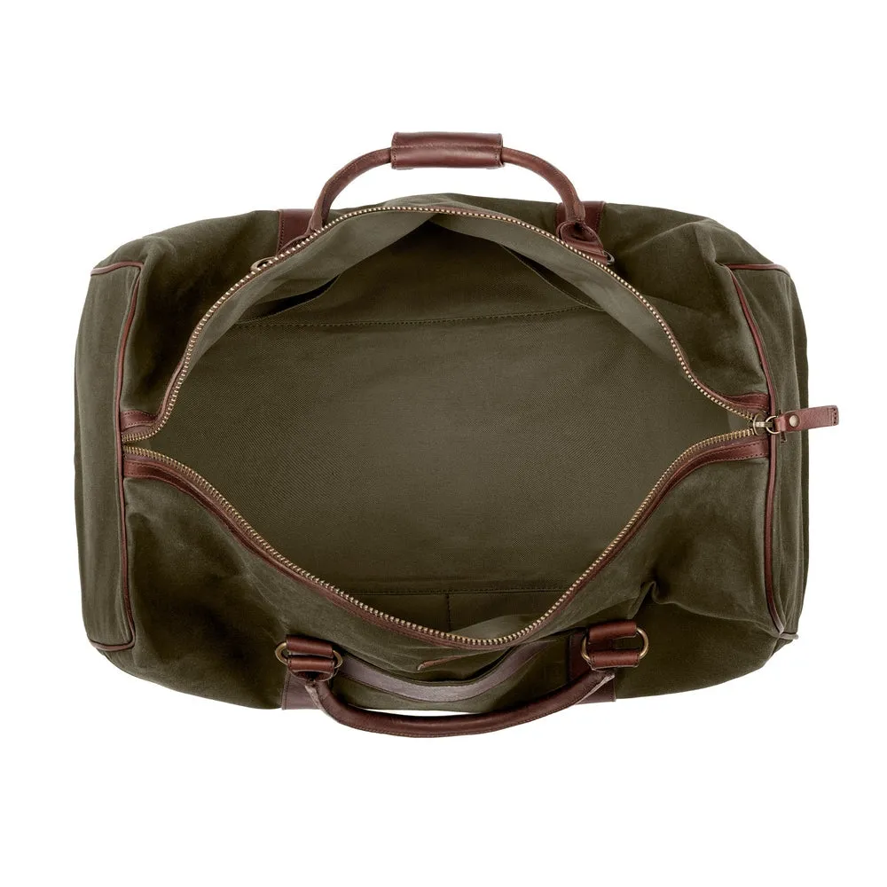 Campaign Waxed Canvas Large Field Duffle Bag