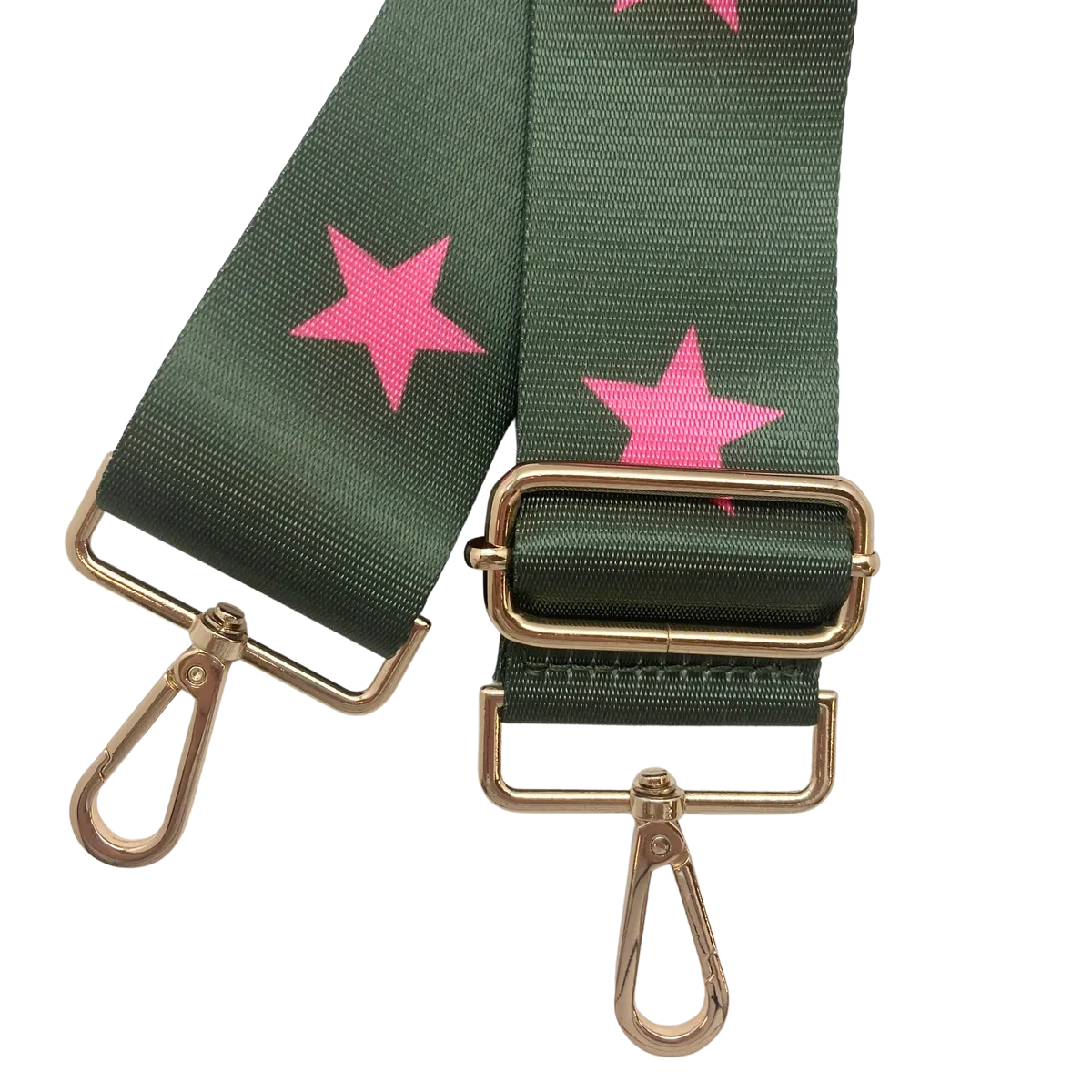 Canvas Bag Strap in Barbie