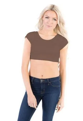 Cap Sleeve HalfTee (Other Colours) - XS, S