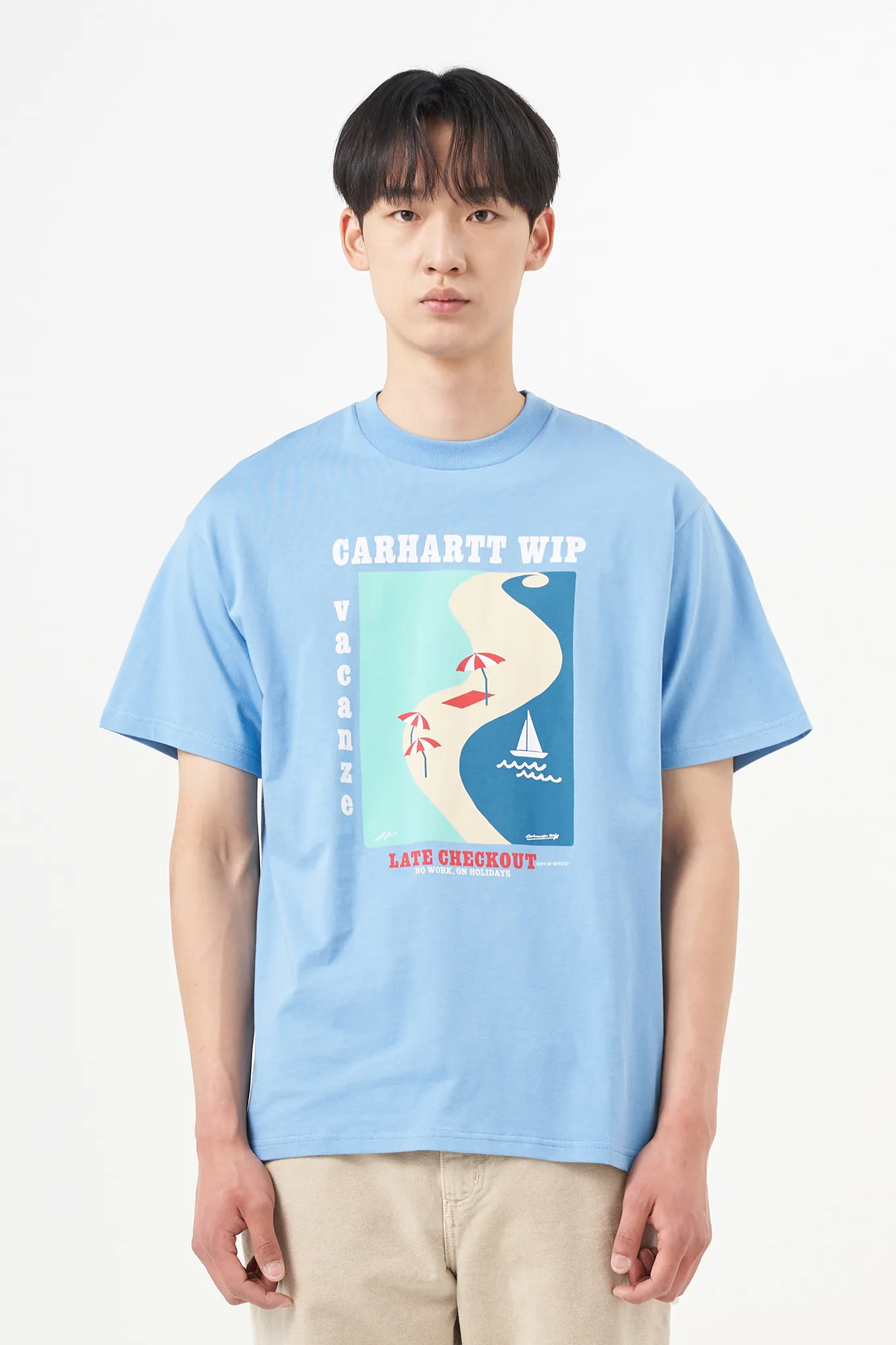 Carhartt  |Unisex Street Style Cotton Short Sleeves Logo T-Shirts