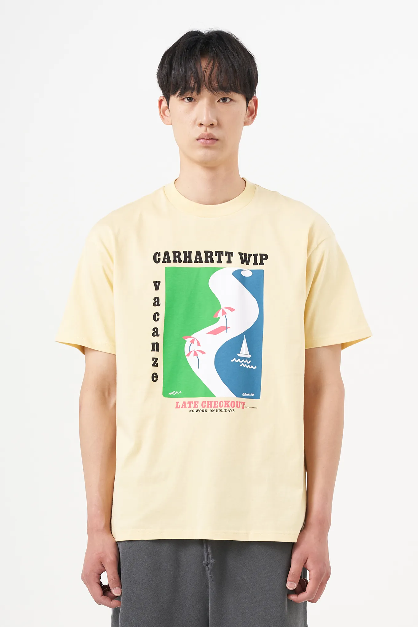 Carhartt  |Unisex Street Style Cotton Short Sleeves Logo T-Shirts