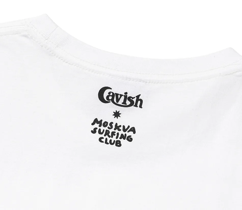 CAVISH  |Unisex Street Style Logo T-Shirts