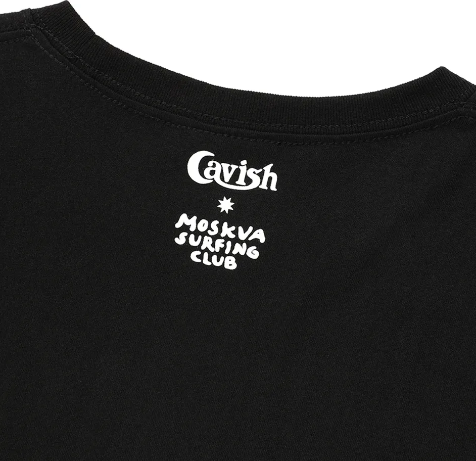 CAVISH  |Unisex Street Style Logo T-Shirts