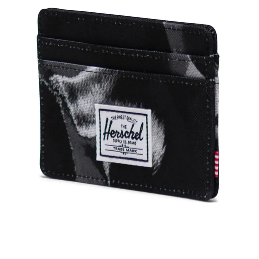 Charlie Wallet - Dye Wash Black