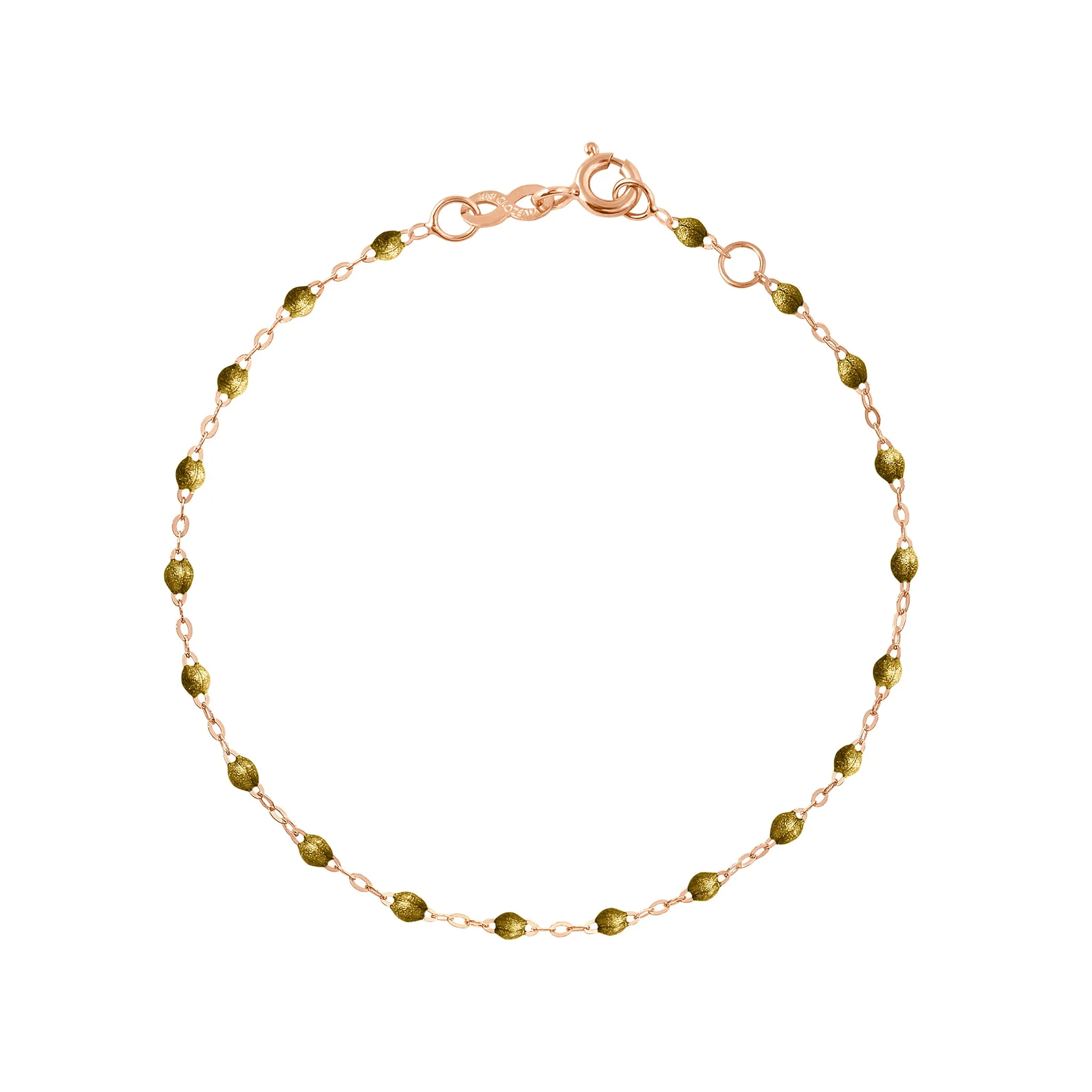 Classic Gigi Gold bracelet, Rose Gold, 5.9