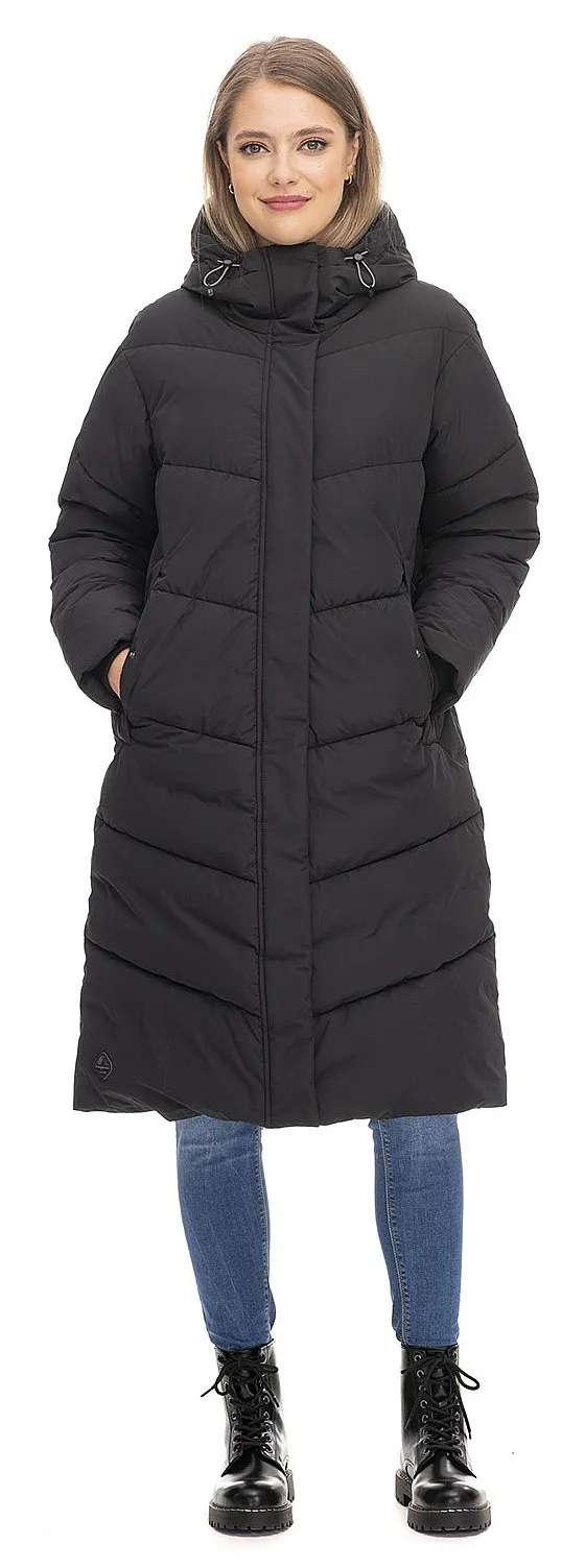 coat Ragwear Suminka - 1010/Black - women´s