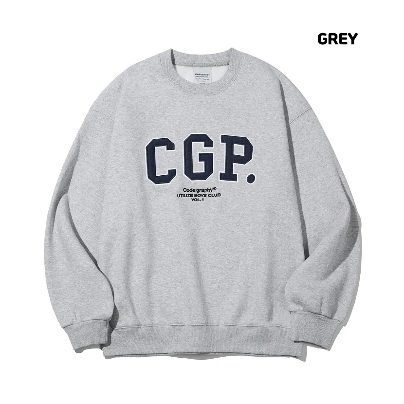 Code graphy  |Unisex Street Style Logo Sweatshirts