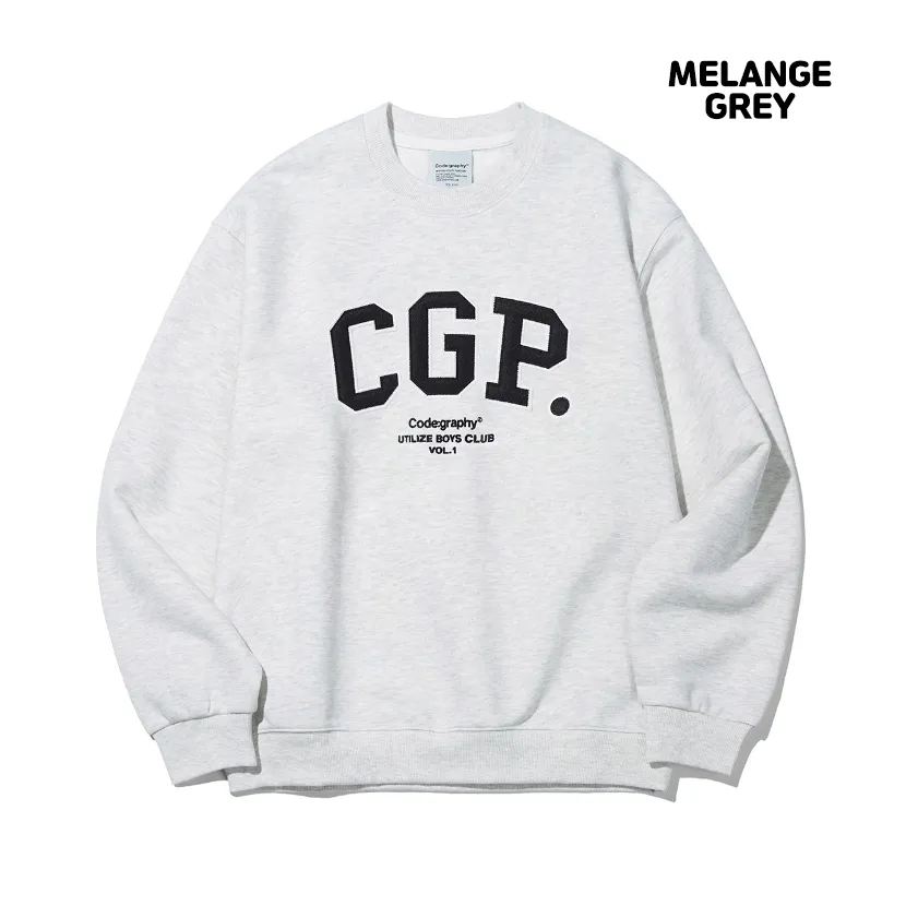 Code graphy  |Unisex Street Style Logo Sweatshirts