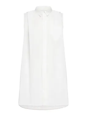 COTTON POPLIN SHIRT DRESS