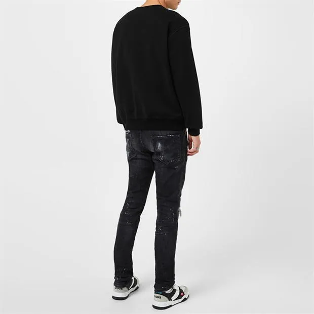 D SQUARED2  |Unisex Street Style Collaboration Plain Cotton Logo Luxury