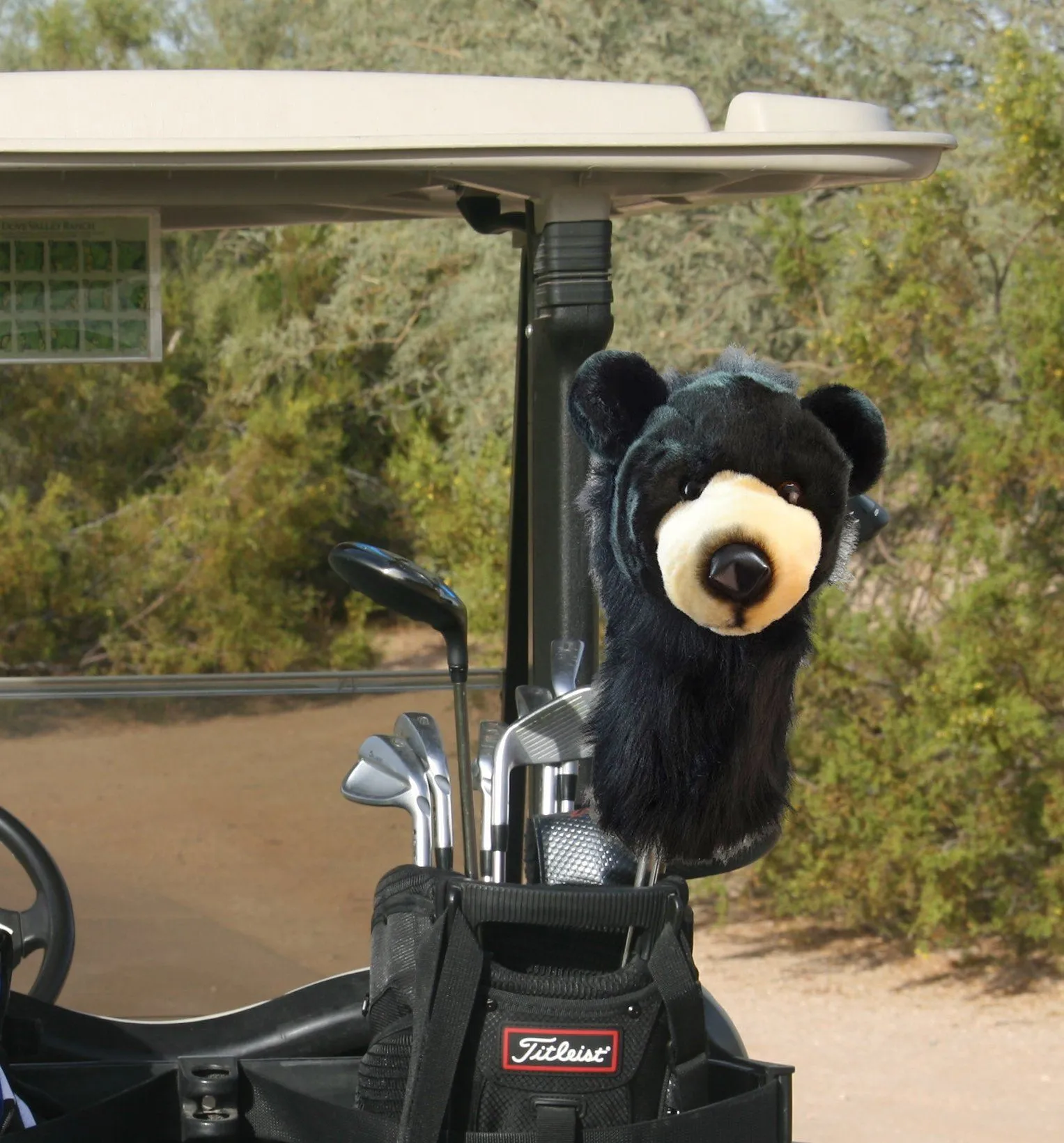 Daphne's Driver Headcover-BLACK BEAR