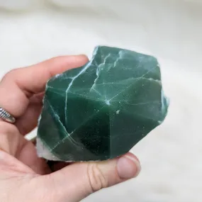 Dark Green Aventurine Polished Generator Point #2