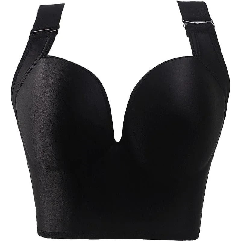 Deep Cup Push Up Bras for Women with Full Back Coverage