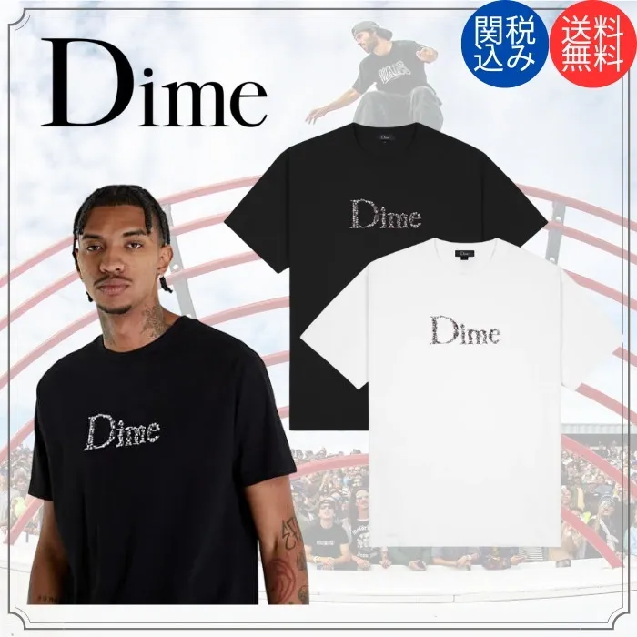 Dime  |Street Style Cotton Skater Style T-Shirts