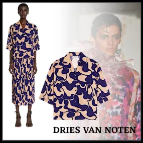 Dries Van Noten  |Casual Style Short Sleeves Shirts & Blouses