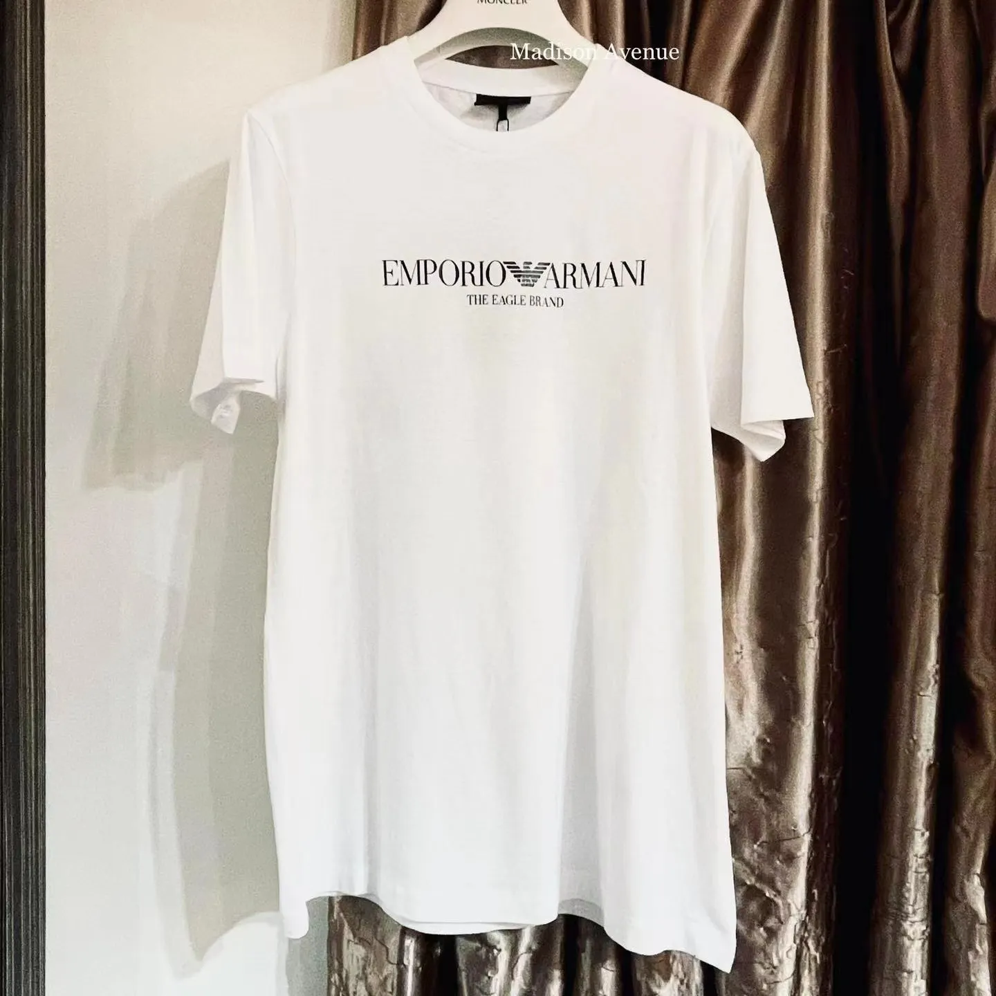 EMPORIO ARMANI  |Street Style Logo T-Shirts