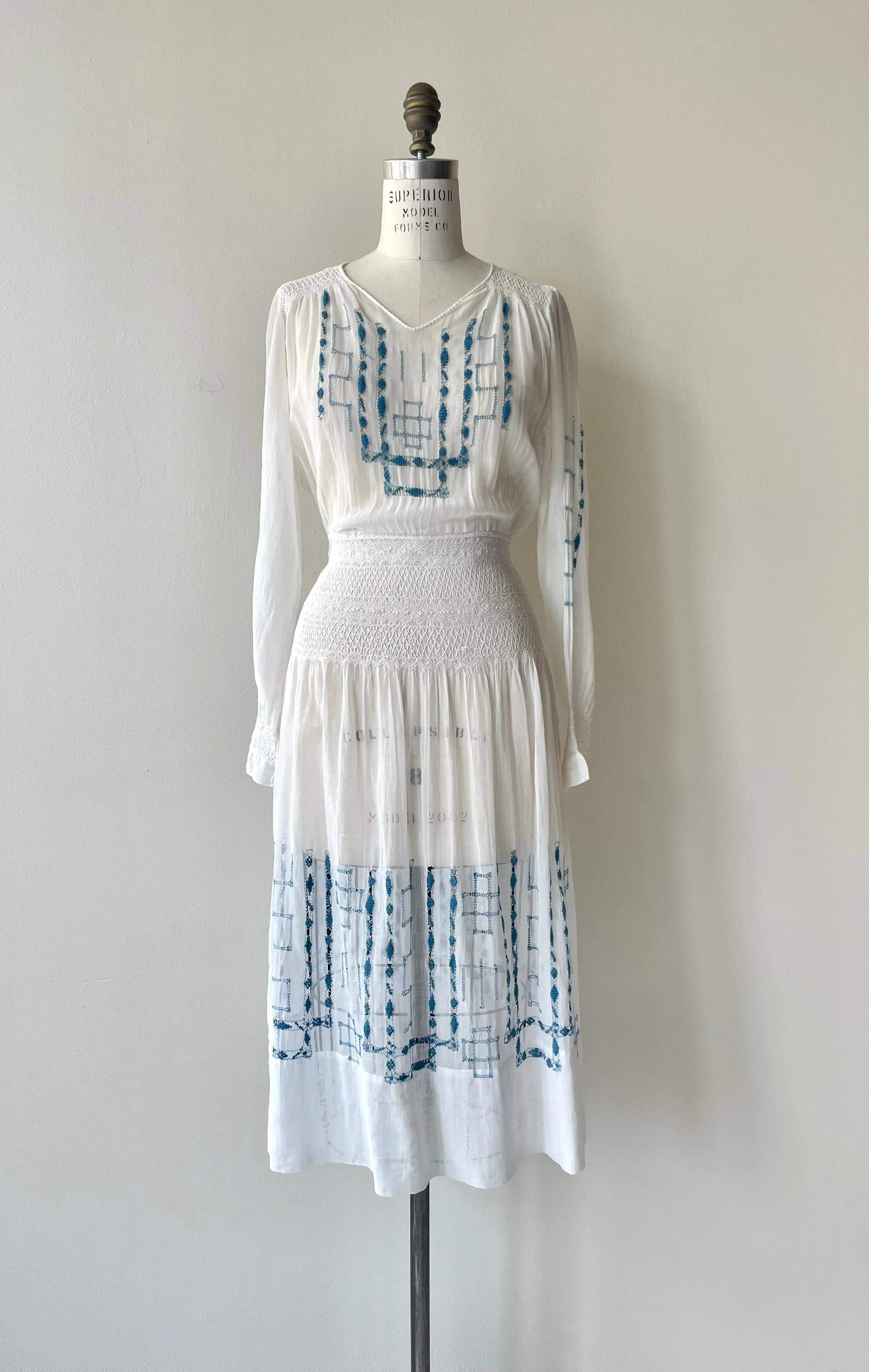 Halara Embroidered Dress | 1920s