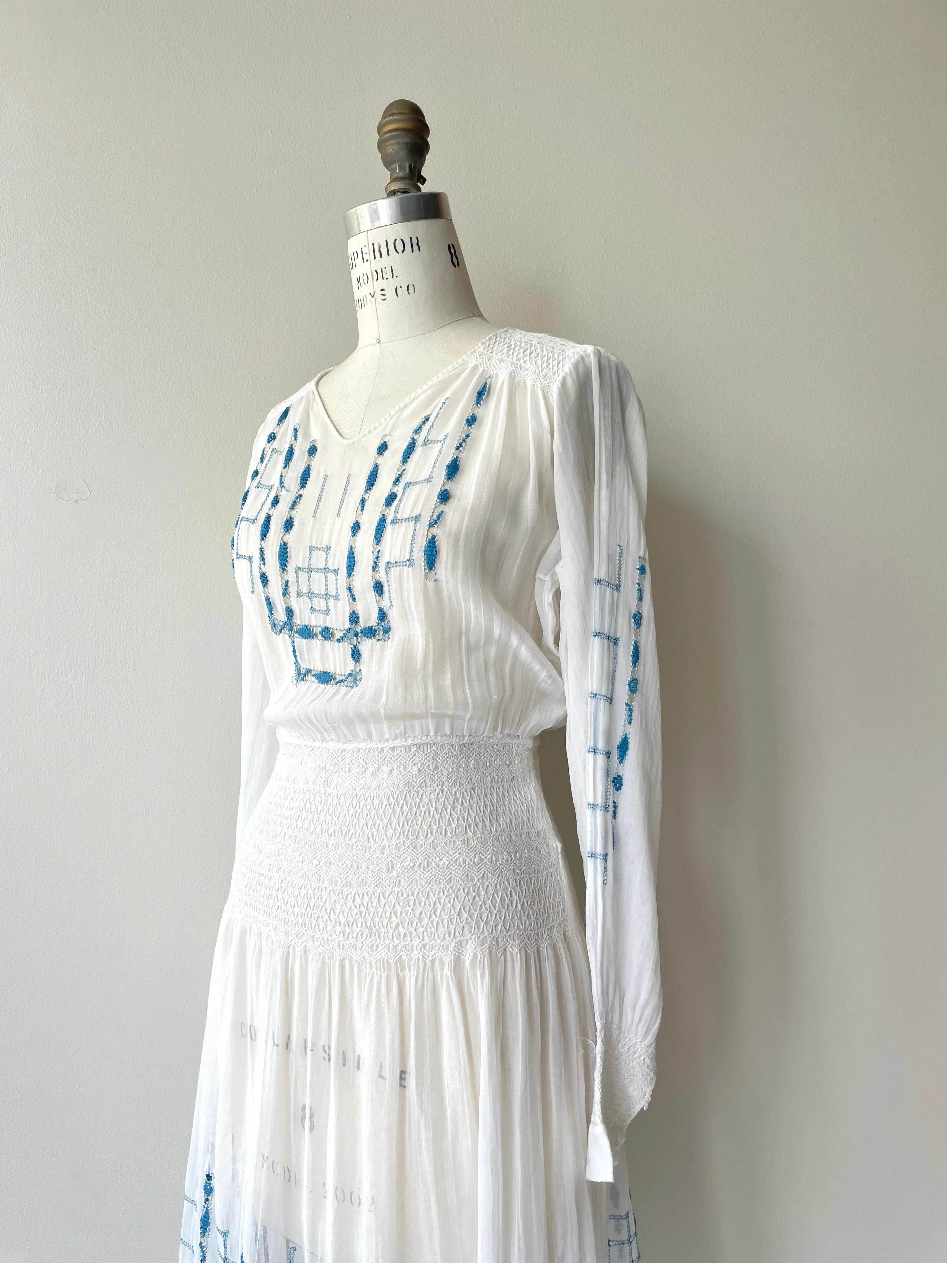 Halara Embroidered Dress | 1920s