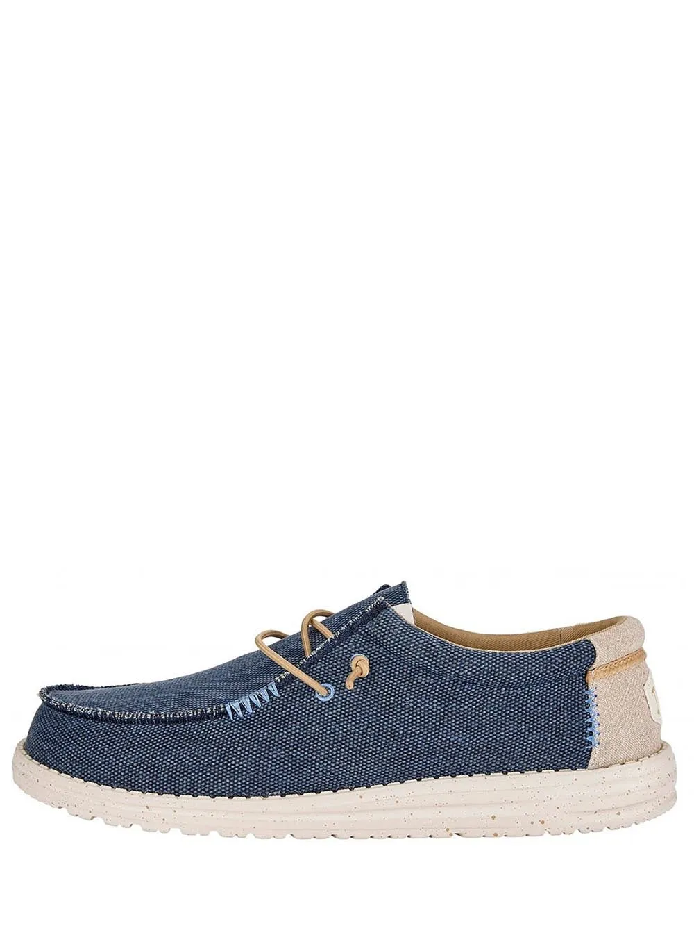 Hey Dude Mocassino Uomo Wally Coastline Jute Blu