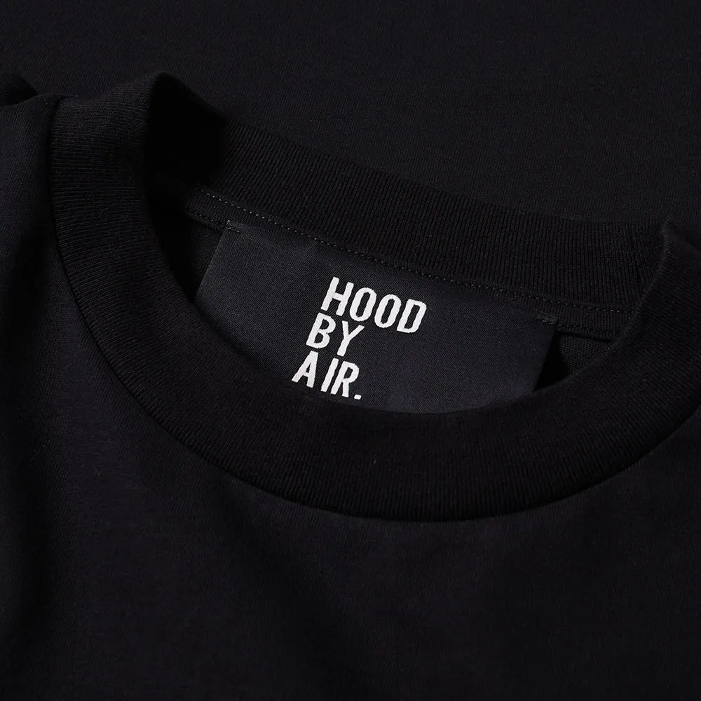 Hood By Air Embroidered Logo TeeBlack