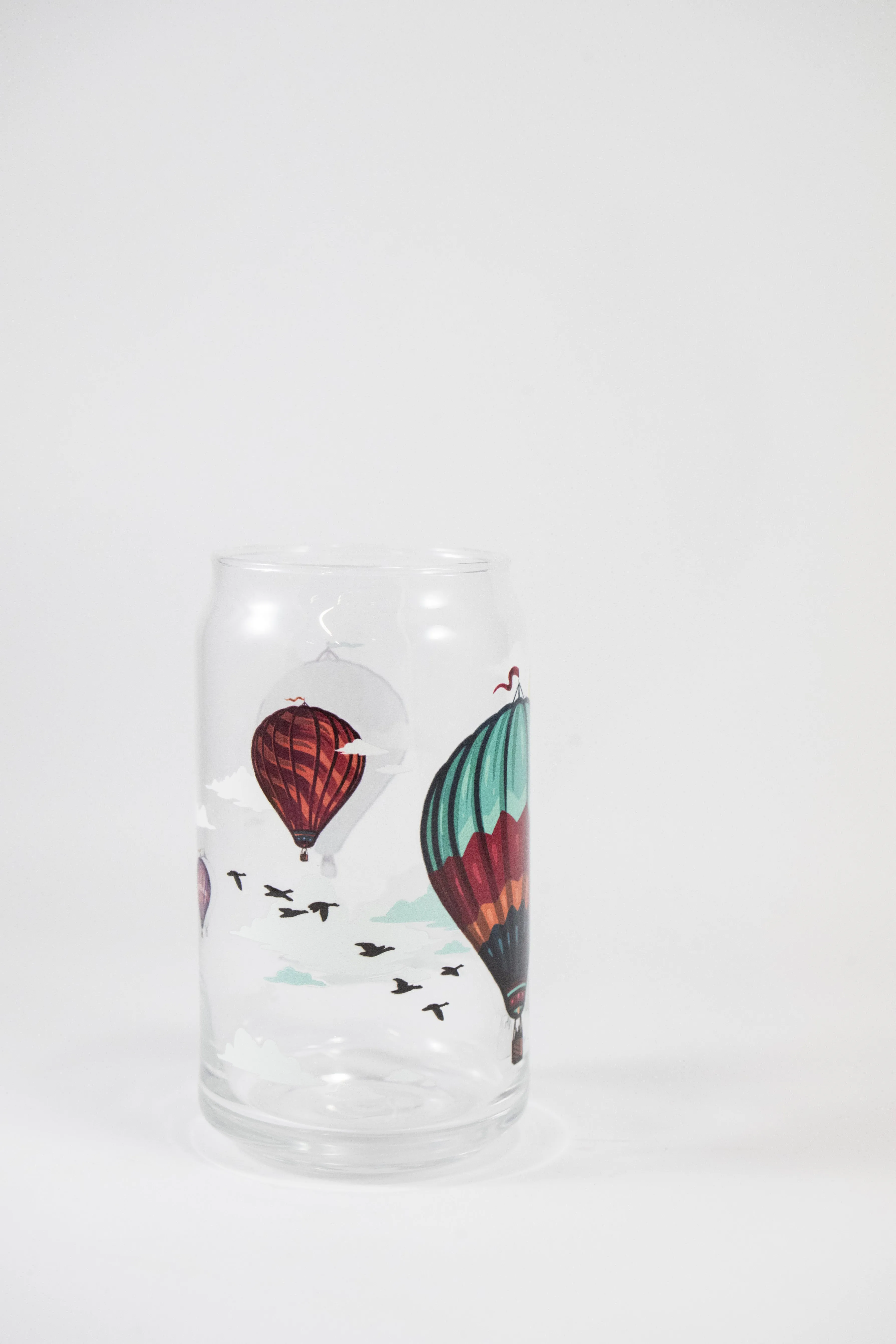 Hot Air Balloon 16oz Beer Glass