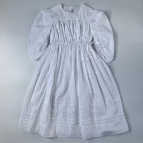 Il Gufo White Cotton Dress: 12 Years