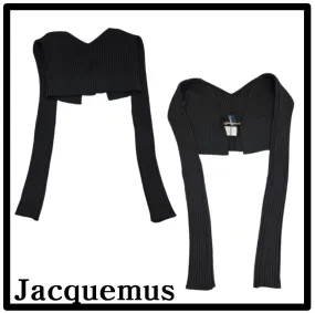 JACQUEMUS  |Casual Style Street Style Logo Cardigans